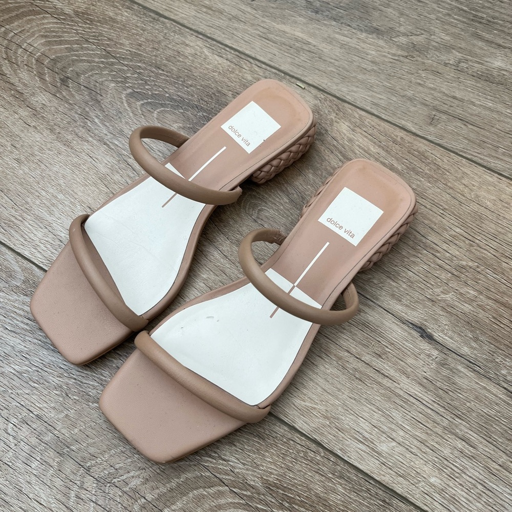 Dolce Vita nude sandals